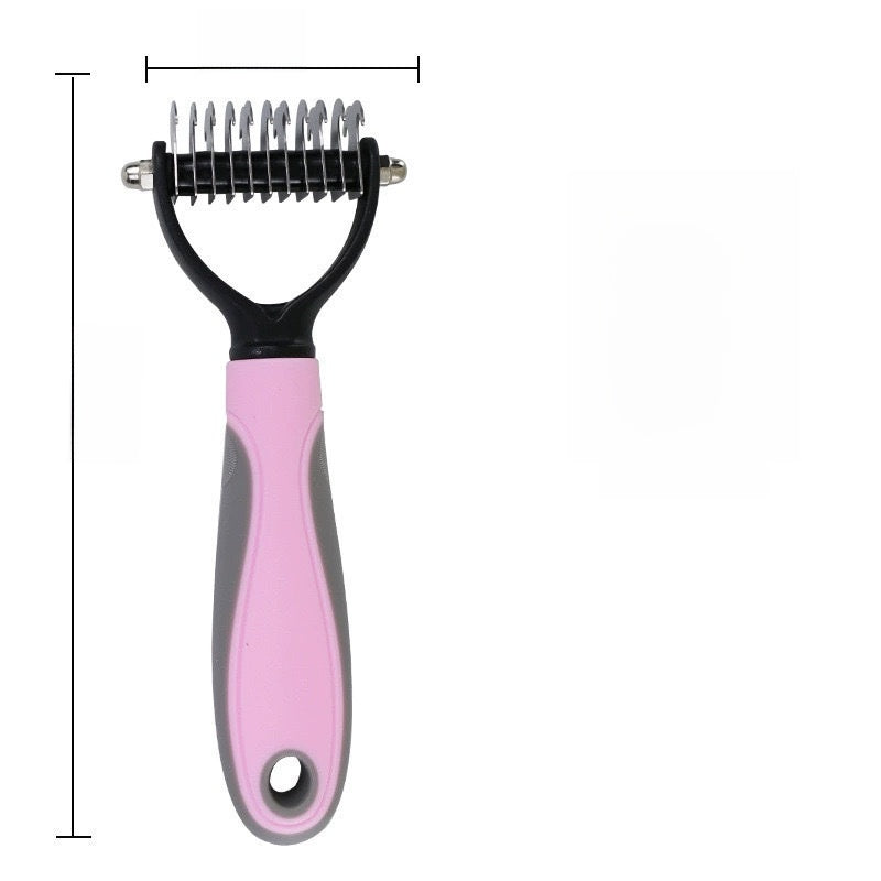 Multifunctional Pet Hair Removal Brush 3-in-1 for Cats & Dogs | Spazzola Multifunzione Rimuovi Pelo per Gatti e Cani