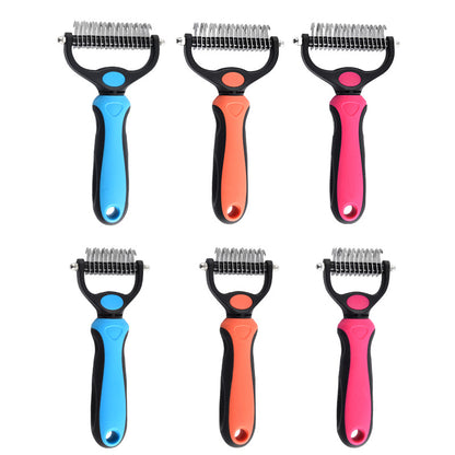 Universal Pet Detangling Comb – Double-Sided Tool for Cats & Dogs | Pettine Districante Universale per Gatti e Cani