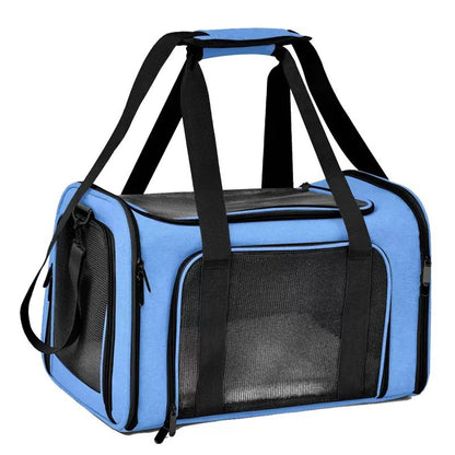 Adjustable Pet Travel Backpack – Breathable Carrier for Cats & Dogs | Zaino Trasportino Regolabile per Gatti e Cani