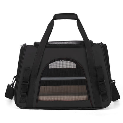 Adjustable Pet Travel Backpack – Breathable Carrier for Cats & Dogs | Zaino Trasportino Regolabile per Gatti e Cani