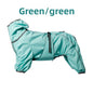 Adjustable Waterproof Dog Jacket – Reflective Raincoat for Medium & Large Dogs | Giacca Impermeabile Regolabile Cane con Riflettori