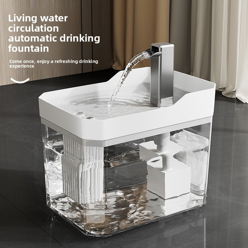 Automatic Pet Water Fountain – Circulating Fresh Filtered Water | Fontanella Automatica a Circolazione per Gatti e Cani
