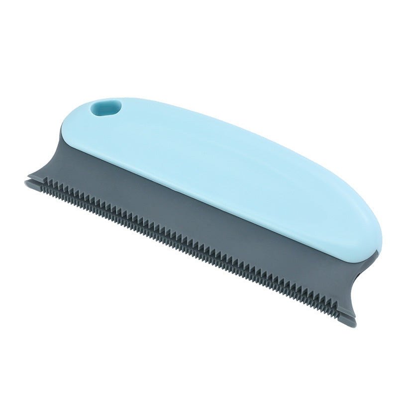 Silicone Pet Hair Removal Brush – Gentle Grooming Broom for Cats & Dogs | Spazzola in Silicone Rimuovi Pelo per Gatti e Cani