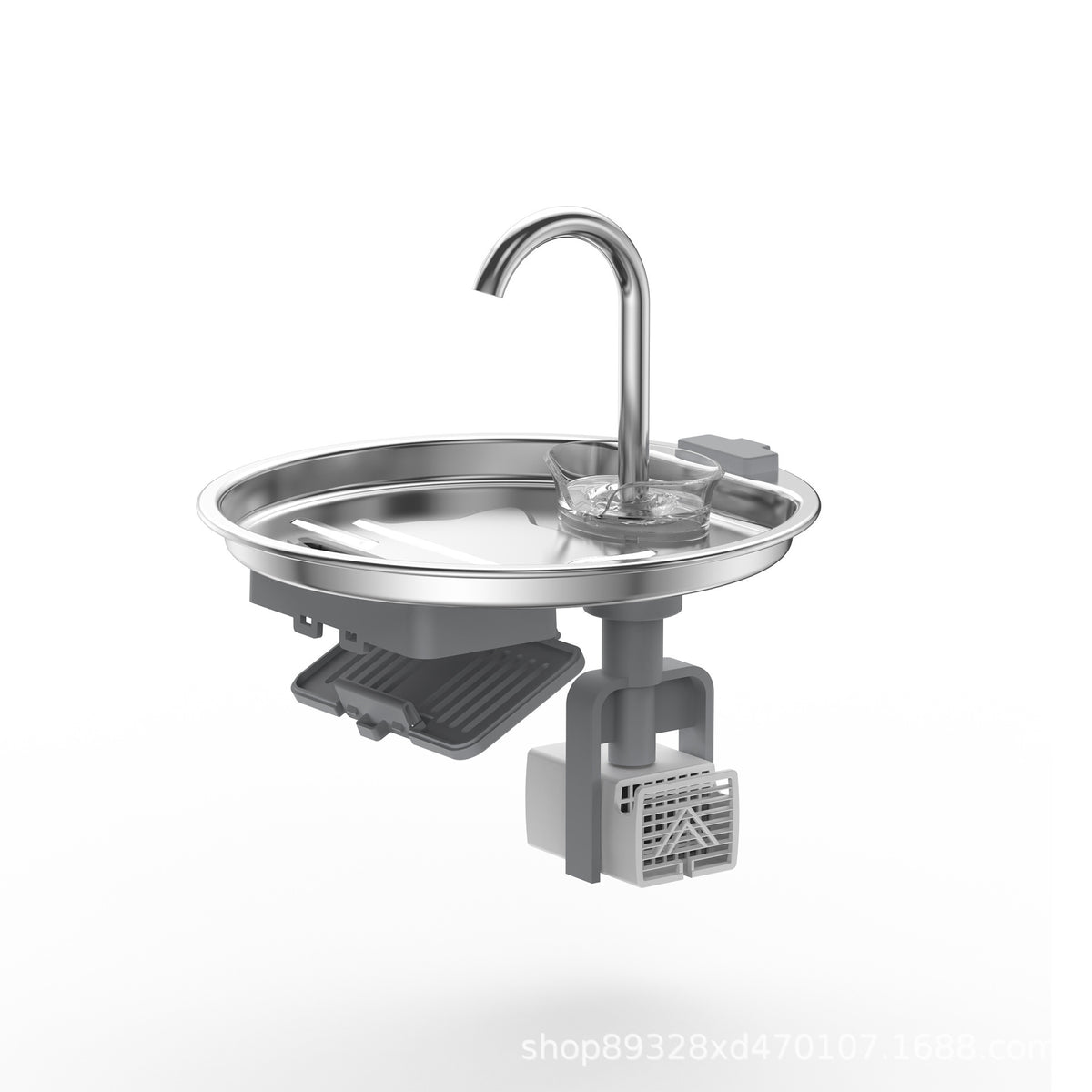 Smart Automatic Pet Water Fountain 2.2L – Filtered Fresh Water for Cats & Dogs | Fontanella Automatica per Gatti e Cani con Filtro