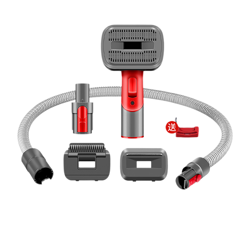 Pet Hair Vacuum Cleaner Kit – Dyson Compatible Grooming Accessories for Cats & Dogs | Kit Aspiratore Pelo Animali Compatibile Dyson
