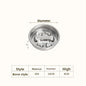 Stainless Steel Slow Feeder Bowl for Dogs & Cats – Anti-Gulp Pet Bowl | Ciotola Antivoracità in Acciaio Inox per Cani e Gatti