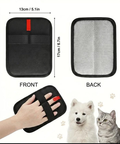 Pet Hair Remover Glove – Reusable Lint Brush for Cats & Dogs | Guanto Rimuovi Pelo Riutilizzabile