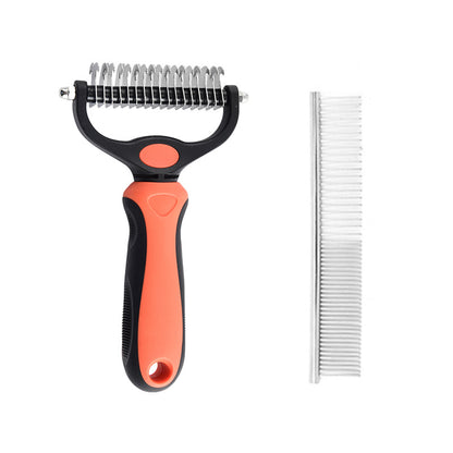 Universal Pet Detangling Comb – Double-Sided Tool for Cats & Dogs | Pettine Districante Universale per Gatti e Cani