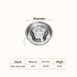 Stainless Steel Slow Feeder Bowl for Dogs & Cats – Anti-Gulp Pet Bowl | Ciotola Antivoracità in Acciaio Inox per Cani e Gatti