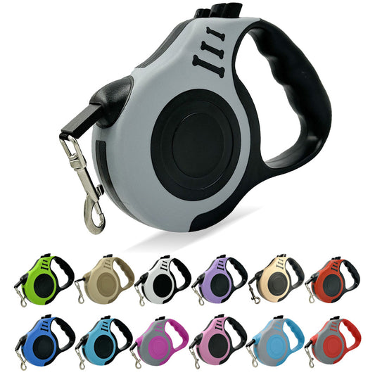 Retractable Dog Leash – Bone Handle 3m & 5m | Guinzaglio Retrattile per Cani con Manico a Osso