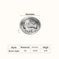 Stainless Steel Slow Feeder Bowl for Dogs & Cats – Anti-Gulp Pet Bowl | Ciotola Antivoracità in Acciaio Inox per Cani e Gatti